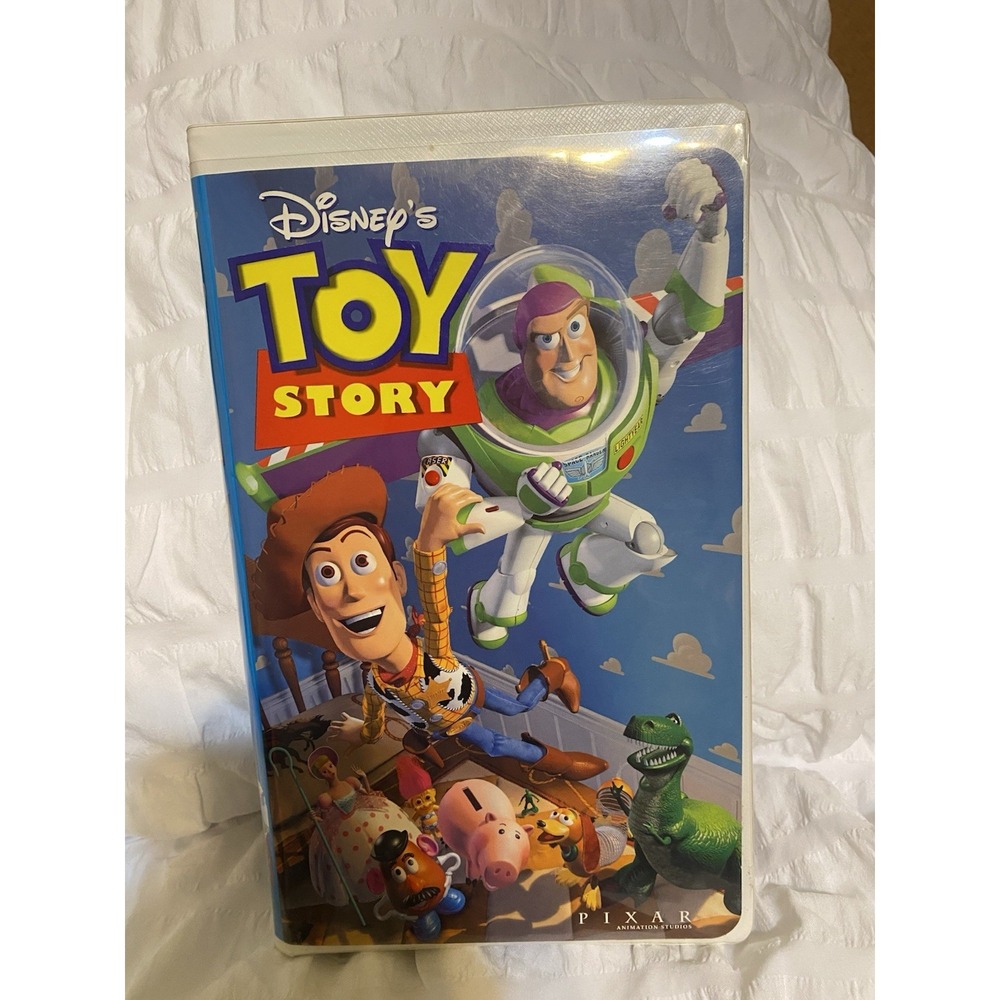 Disney Pixar Toy Story VHS 1995 Video Tape Original Movie Clamshell Case Classic